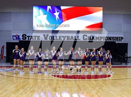 Thumbnail 1 in Boyd vs. Stockdale (UIL 3A Volleyball Division II Final) photogallery.