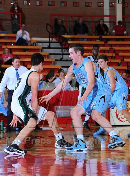 Thumbnail 2 in Shawnee Mission East vs Lawrence Free State (McPherson Invitational Championship) photogallery.
