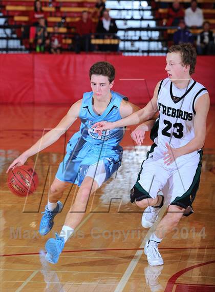 Thumbnail 3 in Shawnee Mission East vs Lawrence Free State (McPherson Invitational Championship) photogallery.
