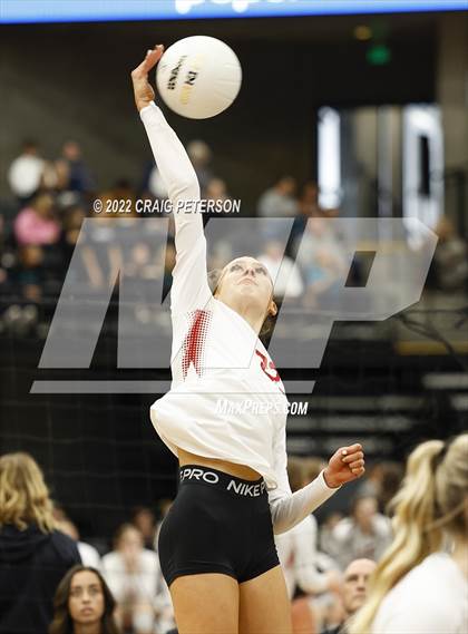 Thumbnail 3 in Pleasant Grove vs. Mountain Ridge (UHSAA 6A Quarterfinal) photogallery.
