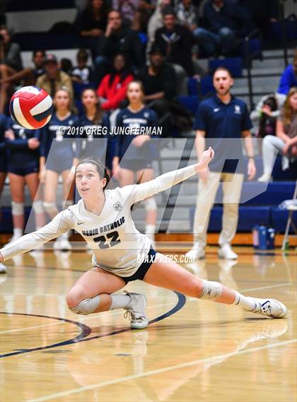 Thumbnail 3 in Carondelet vs. Marin Catholic (CIF NCS D2 Final ) photogallery.