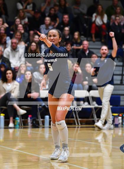 Thumbnail 2 in Carondelet vs. Marin Catholic (CIF NCS D2 Final ) photogallery.