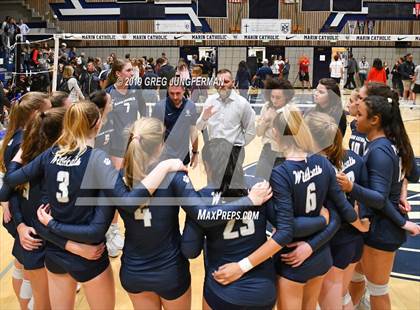 Thumbnail 3 in Carondelet vs. Marin Catholic (CIF NCS D2 Final ) photogallery.