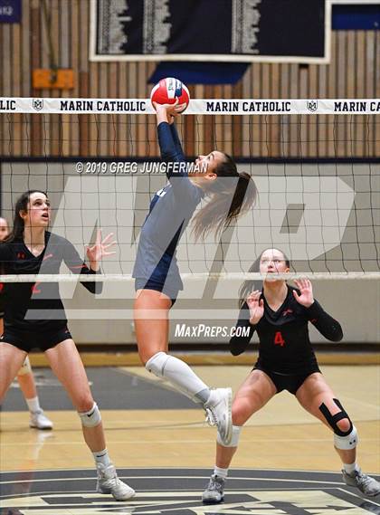 Thumbnail 3 in Carondelet vs. Marin Catholic (CIF NCS D2 Final ) photogallery.