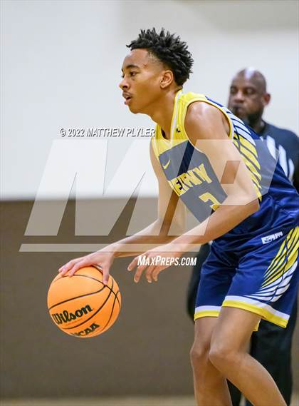 Thumbnail 2 in Northwood Temple Academy vs. Heirway Christian Academy (Isaac Levy Veterans Day Tournament) photogallery.
