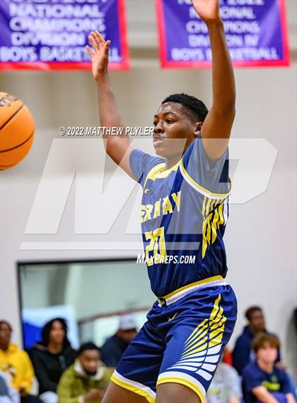 Thumbnail 1 in Northwood Temple Academy vs. Heirway Christian Academy (Isaac Levy Veterans Day Tournament) photogallery.