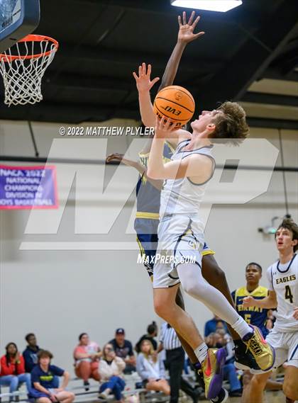 Thumbnail 1 in Northwood Temple Academy vs. Heirway Christian Academy (Isaac Levy Veterans Day Tournament) photogallery.