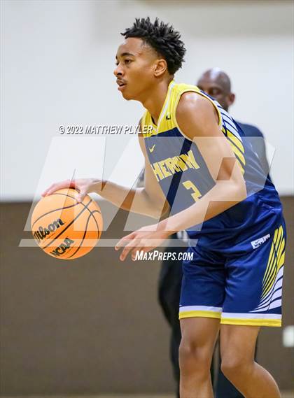 Thumbnail 1 in Northwood Temple Academy vs. Heirway Christian Academy (Isaac Levy Veterans Day Tournament) photogallery.