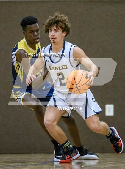 Thumbnail 1 in Northwood Temple Academy vs. Heirway Christian Academy (Isaac Levy Veterans Day Tournament) photogallery.