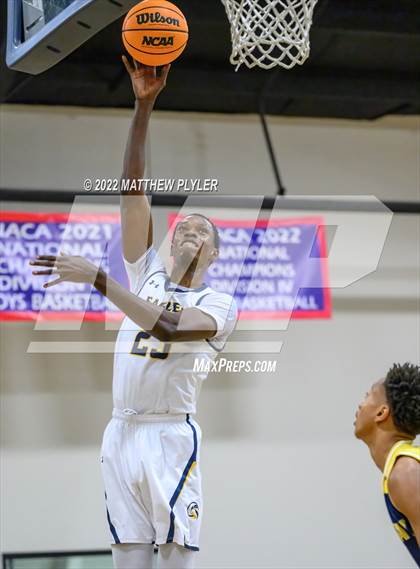 Thumbnail 2 in Northwood Temple Academy vs. Heirway Christian Academy (Isaac Levy Veterans Day Tournament) photogallery.