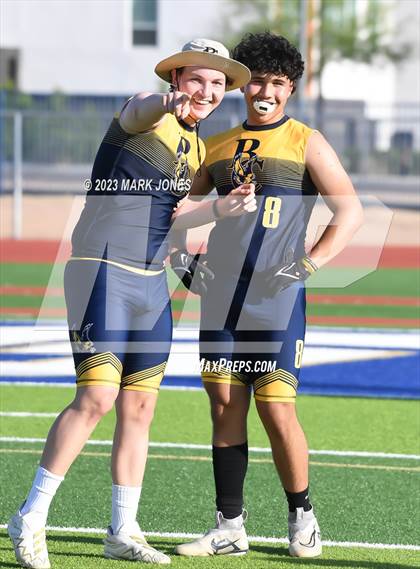 Thumbnail 3 in Bourgade Catholic vs. Boulder Creek  (O'Connor 7v7) photogallery.
