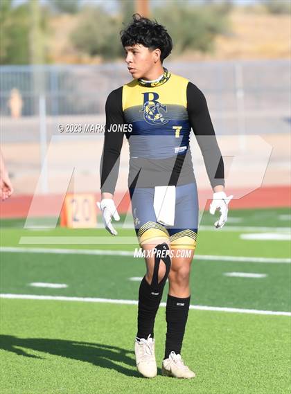 Thumbnail 2 in Bourgade Catholic vs. Boulder Creek  (O'Connor 7v7) photogallery.