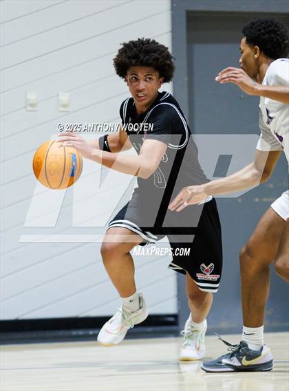 Thumbnail 1 in NC GBB Academy vs. Kid Stars Rising Christian Learning Academy (Dreamville Showcase) photogallery.