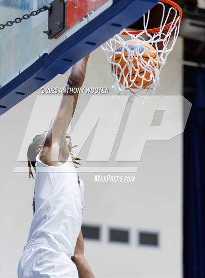 Thumbnail 1 in NC GBB Academy vs. Kid Stars Rising Christian Learning Academy (Dreamville Showcase) photogallery.