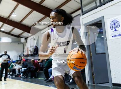 Thumbnail 2 in NC GBB Academy vs. Kid Stars Rising Christian Learning Academy (Dreamville Showcase) photogallery.