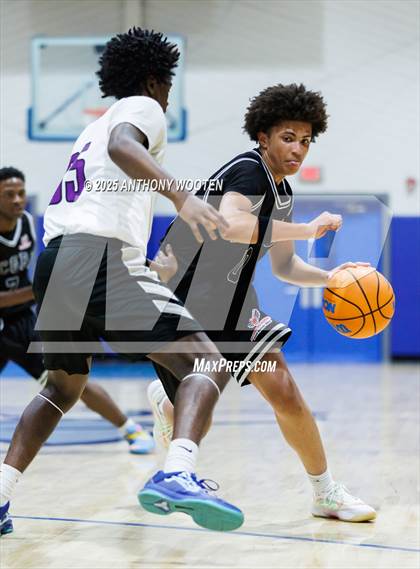 Thumbnail 1 in NC GBB Academy vs. Kid Stars Rising Christian Learning Academy (Dreamville Showcase) photogallery.