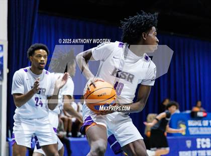 Thumbnail 3 in NC GBB Academy vs. Kid Stars Rising Christian Learning Academy (Dreamville Showcase) photogallery.