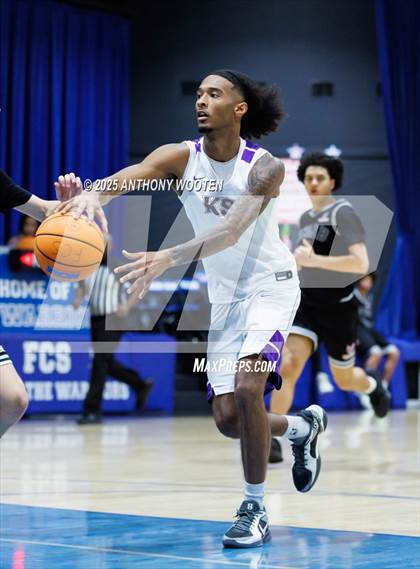 Thumbnail 3 in NC GBB Academy vs. Kid Stars Rising Christian Learning Academy (Dreamville Showcase) photogallery.