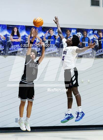 Thumbnail 2 in NC GBB Academy vs. Kid Stars Rising Christian Learning Academy (Dreamville Showcase) photogallery.
