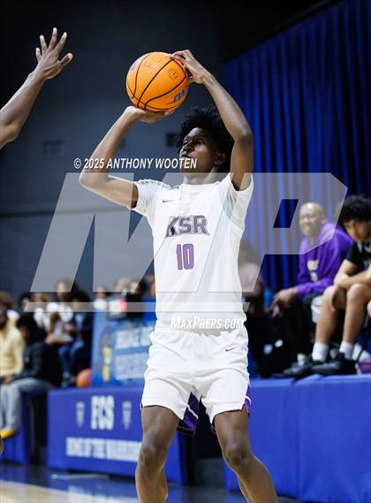 Thumbnail 2 in NC GBB Academy vs. Kid Stars Rising Christian Learning Academy (Dreamville Showcase) photogallery.