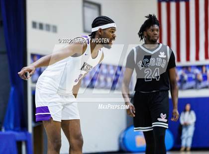Thumbnail 1 in NC GBB Academy vs. Kid Stars Rising Christian Learning Academy (Dreamville Showcase) photogallery.