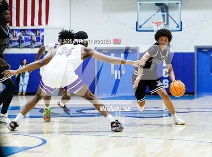 Thumbnail 3 in NC GBB Academy vs. Kid Stars Rising Christian Learning Academy (Dreamville Showcase) photogallery.