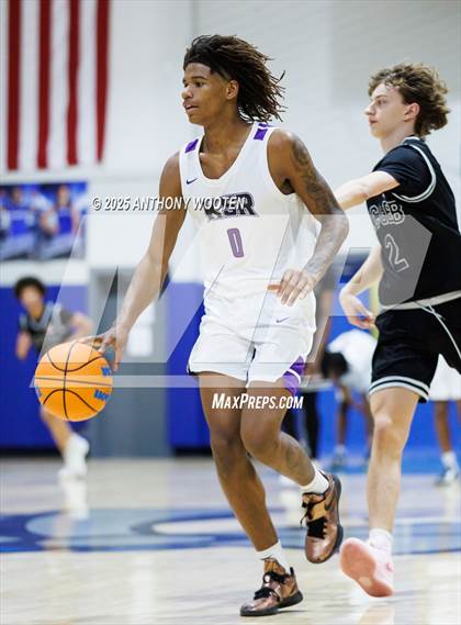 Thumbnail 3 in NC GBB Academy vs. Kid Stars Rising Christian Learning Academy (Dreamville Showcase) photogallery.