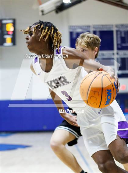 Thumbnail 1 in NC GBB Academy vs. Kid Stars Rising Christian Learning Academy (Dreamville Showcase) photogallery.