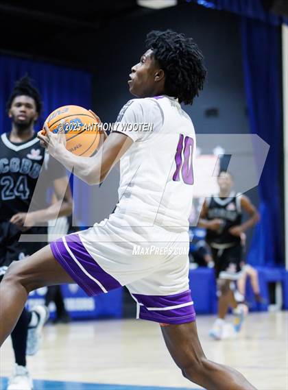 Thumbnail 1 in NC GBB Academy vs. Kid Stars Rising Christian Learning Academy (Dreamville Showcase) photogallery.