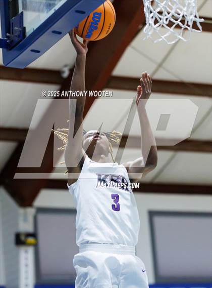 Thumbnail 3 in NC GBB Academy vs. Kid Stars Rising Christian Learning Academy (Dreamville Showcase) photogallery.