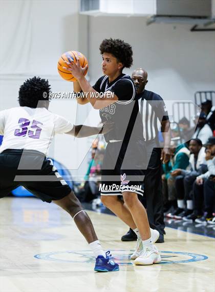 Thumbnail 1 in NC GBB Academy vs. Kid Stars Rising Christian Learning Academy (Dreamville Showcase) photogallery.