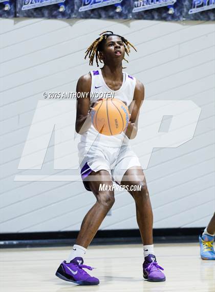 Thumbnail 2 in NC GBB Academy vs. Kid Stars Rising Christian Learning Academy (Dreamville Showcase) photogallery.