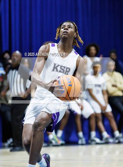 Thumbnail 1 in NC GBB Academy vs. Kid Stars Rising Christian Learning Academy (Dreamville Showcase) photogallery.