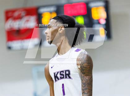 Thumbnail 1 in NC GBB Academy vs. Kid Stars Rising Christian Learning Academy (Dreamville Showcase) photogallery.