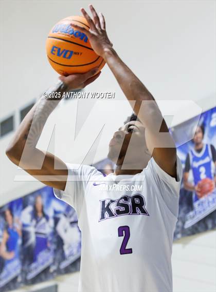 Thumbnail 1 in NC GBB Academy vs. Kid Stars Rising Christian Learning Academy (Dreamville Showcase) photogallery.