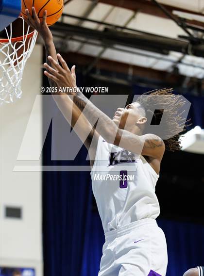 Thumbnail 2 in NC GBB Academy vs. Kid Stars Rising Christian Learning Academy (Dreamville Showcase) photogallery.