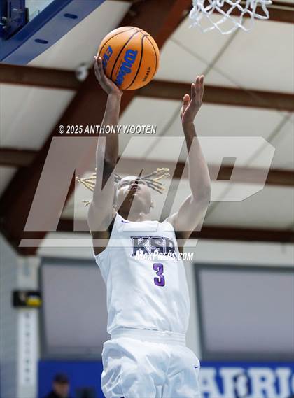 Thumbnail 2 in NC GBB Academy vs. Kid Stars Rising Christian Learning Academy (Dreamville Showcase) photogallery.