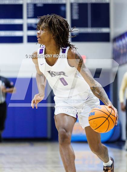 Thumbnail 3 in NC GBB Academy vs. Kid Stars Rising Christian Learning Academy (Dreamville Showcase) photogallery.