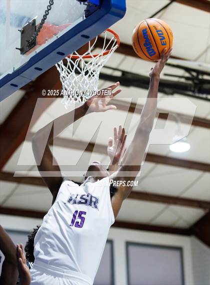 Thumbnail 1 in NC GBB Academy vs. Kid Stars Rising Christian Learning Academy (Dreamville Showcase) photogallery.