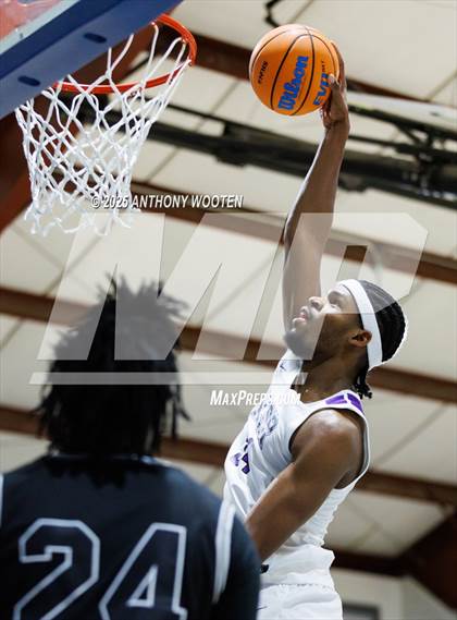 Thumbnail 1 in NC GBB Academy vs. Kid Stars Rising Christian Learning Academy (Dreamville Showcase) photogallery.