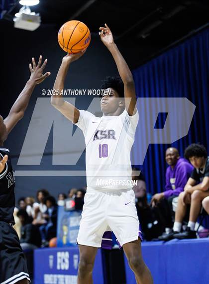 Thumbnail 3 in NC GBB Academy vs. Kid Stars Rising Christian Learning Academy (Dreamville Showcase) photogallery.