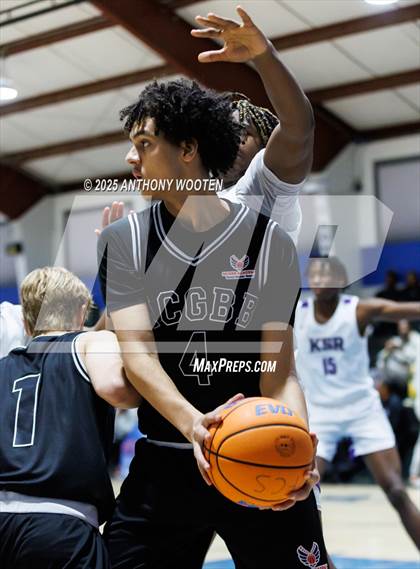 Thumbnail 1 in NC GBB Academy vs. Kid Stars Rising Christian Learning Academy (Dreamville Showcase) photogallery.