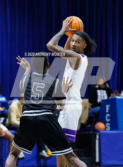 Thumbnail 2 in NC GBB Academy vs. Kid Stars Rising Christian Learning Academy (Dreamville Showcase) photogallery.