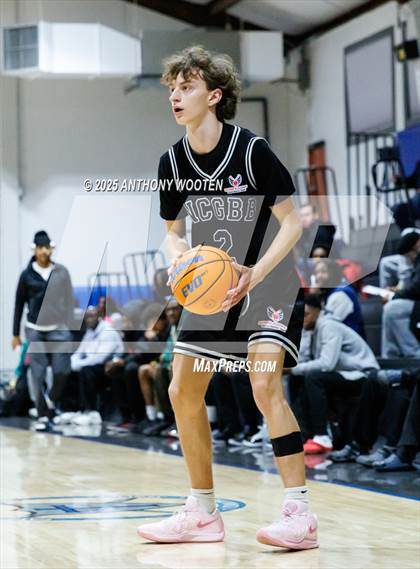 Thumbnail 1 in NC GBB Academy vs. Kid Stars Rising Christian Learning Academy (Dreamville Showcase) photogallery.