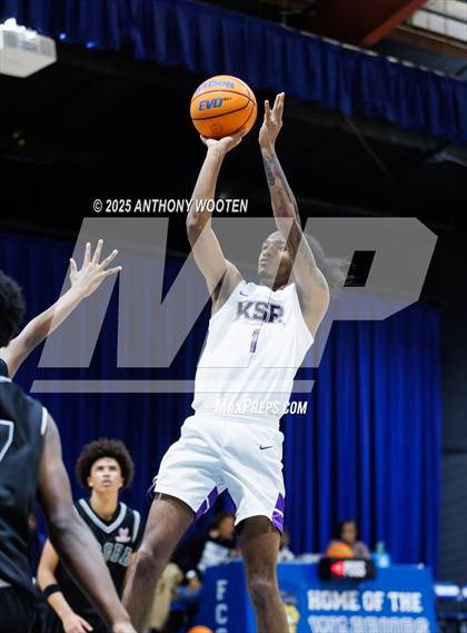 Thumbnail 3 in NC GBB Academy vs. Kid Stars Rising Christian Learning Academy (Dreamville Showcase) photogallery.