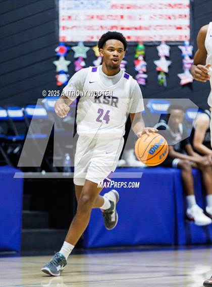 Thumbnail 3 in NC GBB Academy vs. Kid Stars Rising Christian Learning Academy (Dreamville Showcase) photogallery.