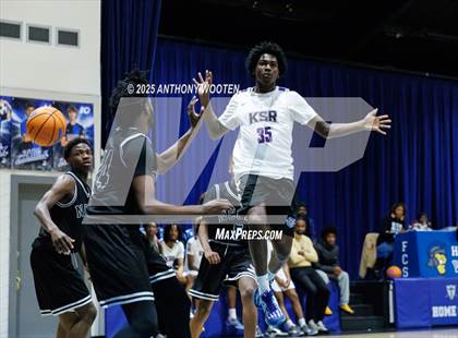 Thumbnail 2 in NC GBB Academy vs. Kid Stars Rising Christian Learning Academy (Dreamville Showcase) photogallery.