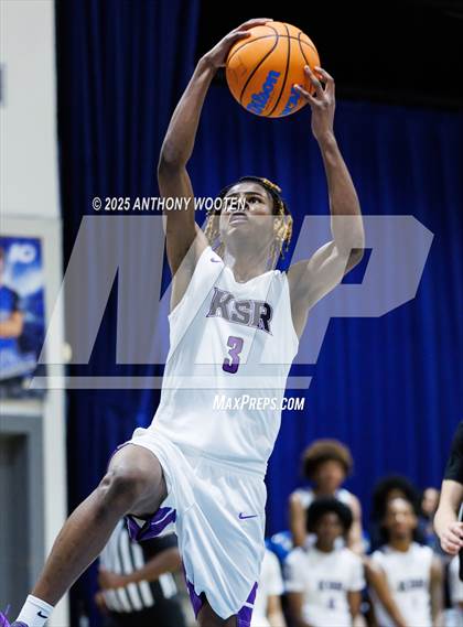 Thumbnail 2 in NC GBB Academy vs. Kid Stars Rising Christian Learning Academy (Dreamville Showcase) photogallery.