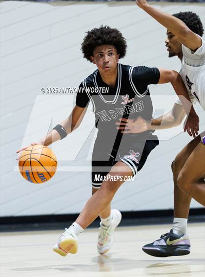 Thumbnail 2 in NC GBB Academy vs. Kid Stars Rising Christian Learning Academy (Dreamville Showcase) photogallery.