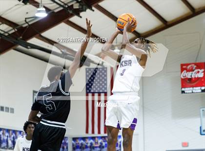 Thumbnail 2 in NC GBB Academy vs. Kid Stars Rising Christian Learning Academy (Dreamville Showcase) photogallery.